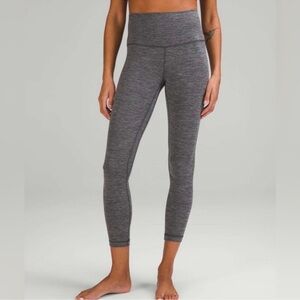 Lululemon Align High-Rise Pant 25" Heathered Graphite Grey